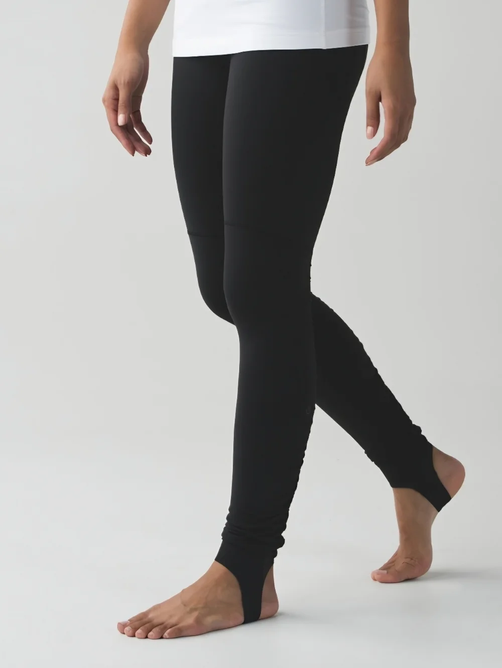 lululemon athletica Black High-Waist Stirrup Leggings